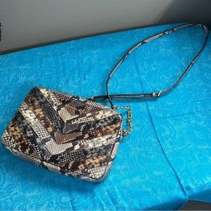 Michael Kors Snake Pattern Cross Body Purse